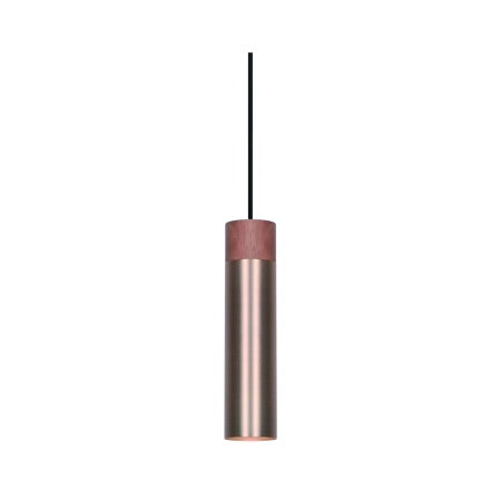 Lampa wisząca mosiężna z drewnianym detalem GU10 Tilo NO2410453035 - Nordlux